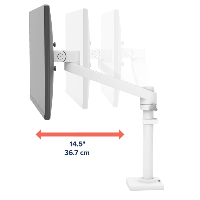 Ergotron NX Monitor Arm White 45-669-216