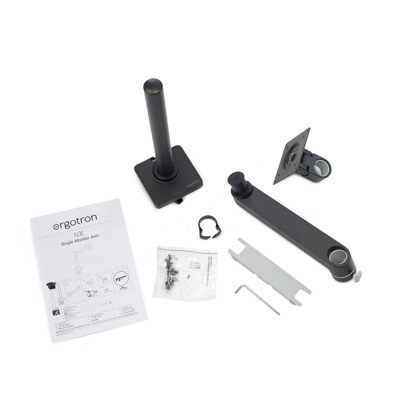 Ergotron NX Monitor Arm Matte Black 45-669-224