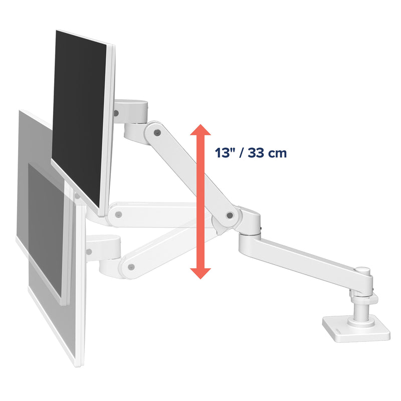Ergotron LX Pro Desk Monitor Arm White 45-682-290