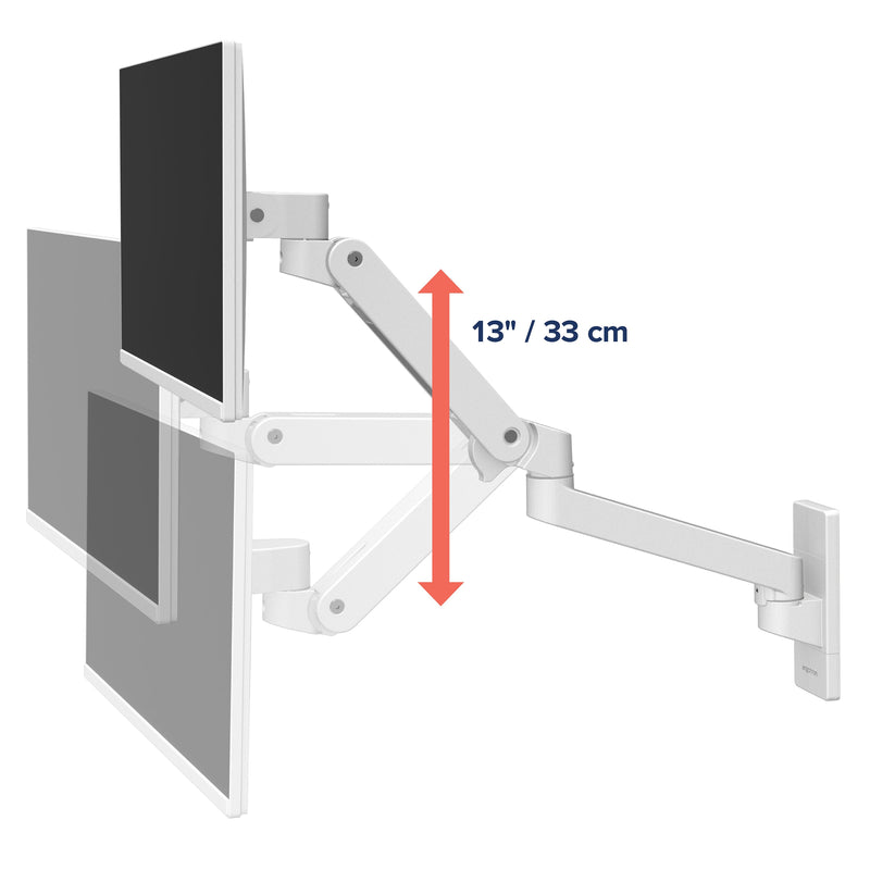 Ergotron LX Pro Wall Monitor Arm White 45-683-290