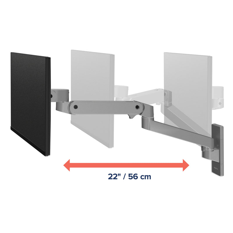 Ergotron LX Pro Wall Monitor Arm Dark Grey 45-683-293