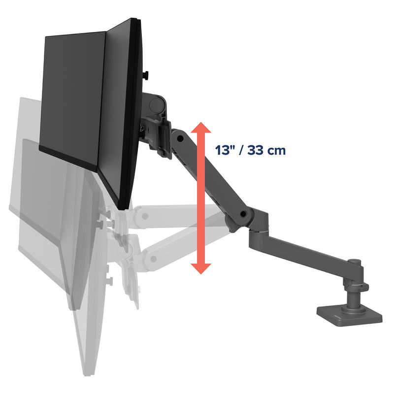Ergotron LX Pro Desk Dual Direct Arm Dark Grey 45-684-293