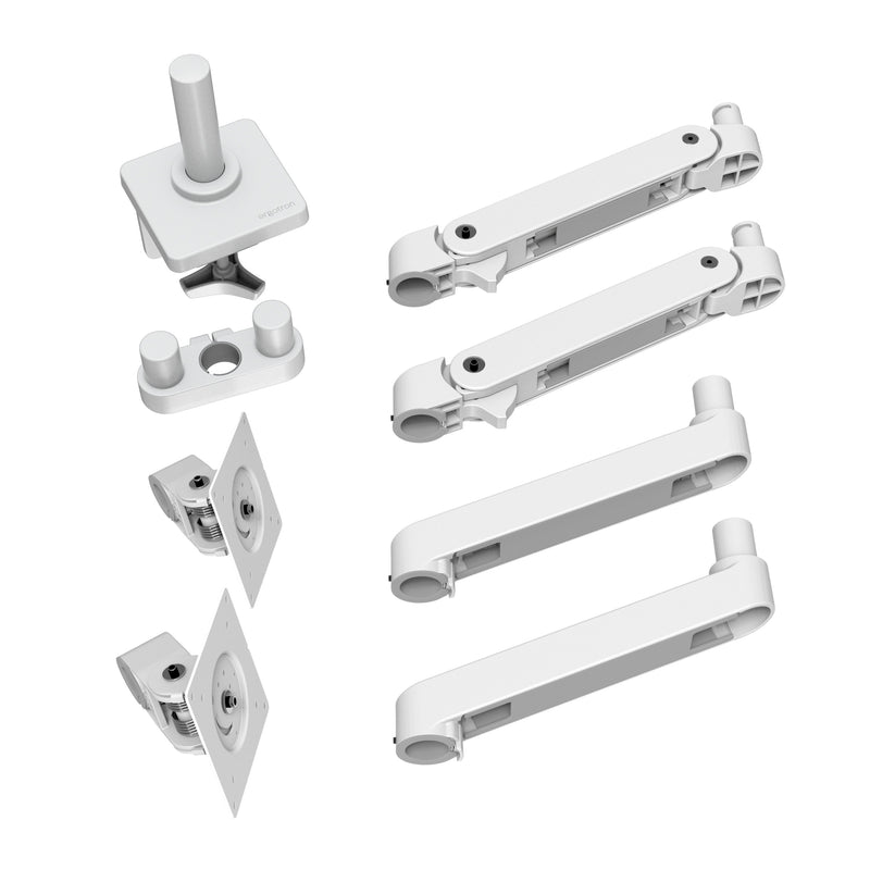 Ergotron LX Pro Dual Side-by-Side Arm White 45-686-290