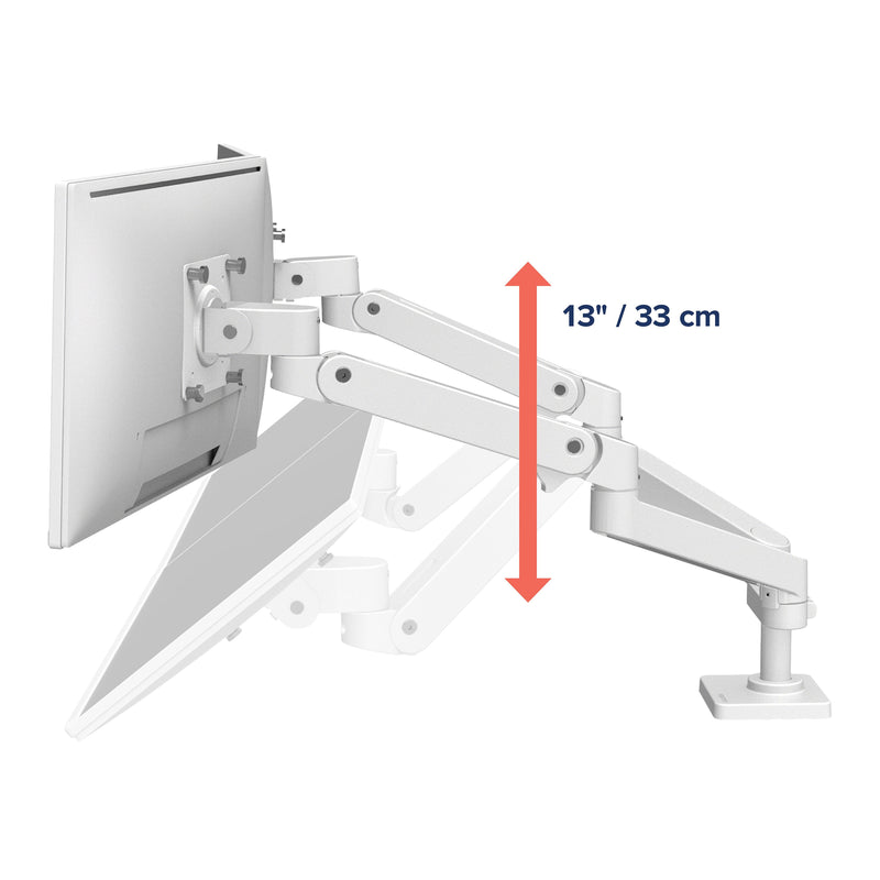 Ergotron LX Pro Dual Side-by-Side Arm White 45-686-290