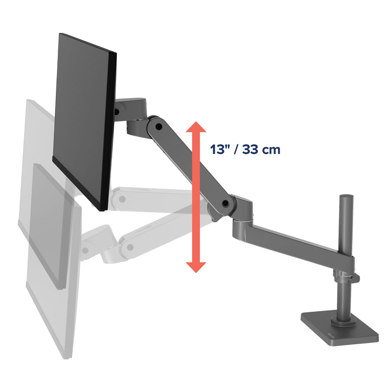 Ergotron LX Pro Desk Monitor Arm Tall Pole 45-695-293