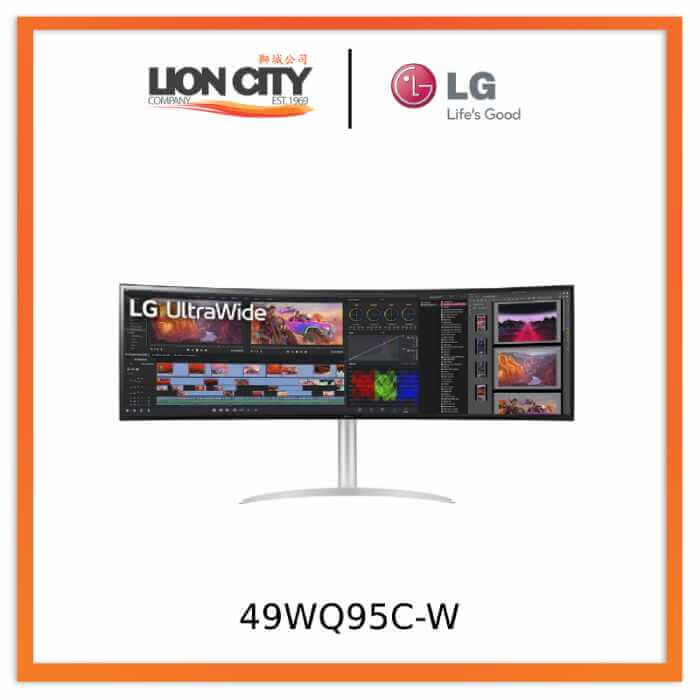 LG 49WQ95C-W Model Name 49'' 32:9 UltraWide™ Dual QHD Nano IPS™ Curved Monitor