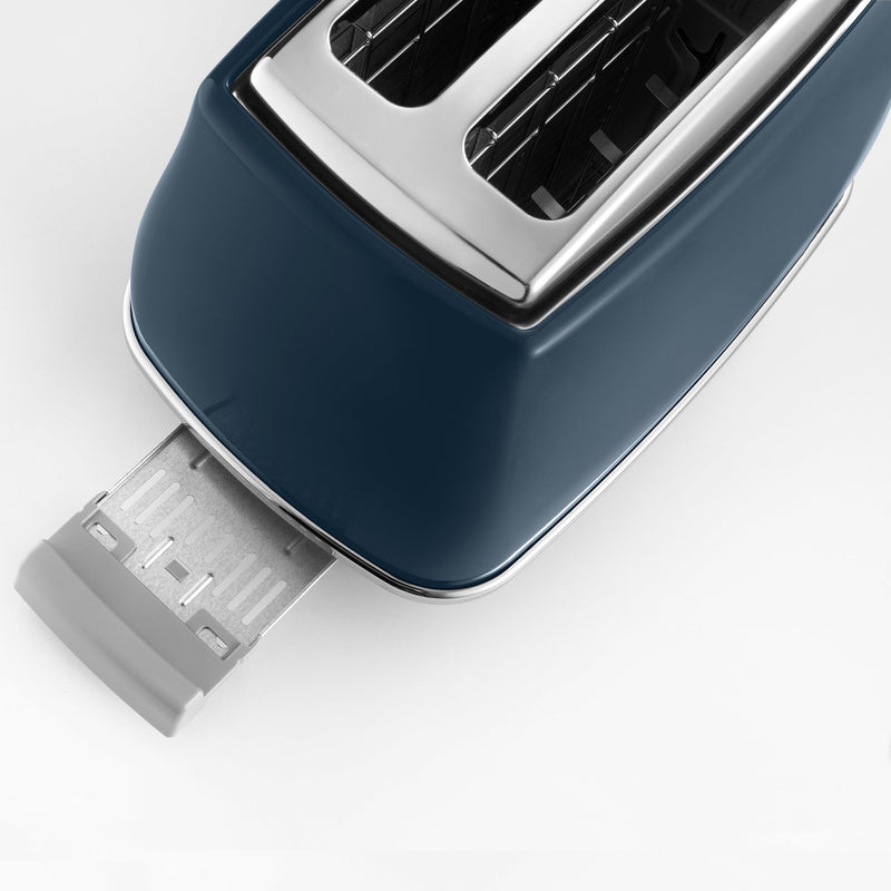 Delonghi CTOC2103.BL 900W 6‑Position Progressive Toaster with Bun Warmer