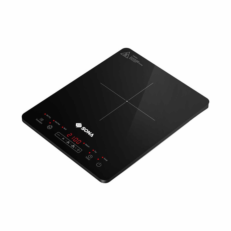 Sona SIC8621 Slim 2100W Induction Cooker with Digital Display