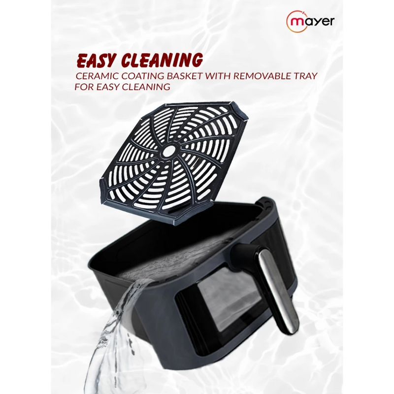 Mayer MMAF65 Ceramic Knob Control Air Fryer 6.5L