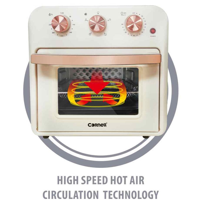 Cornell 16L Air Fryer Oven with High‑Speed Hot Air Technology