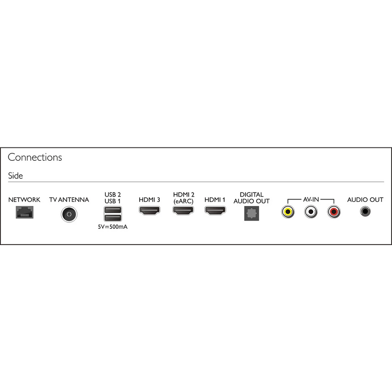 Philips 65PUT7630/98 7600 Series 65-inch 4K UHD LED TV - Black