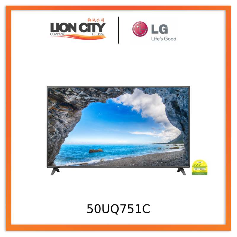 LG 50" 50UQ751C 4K UHD Smart TV