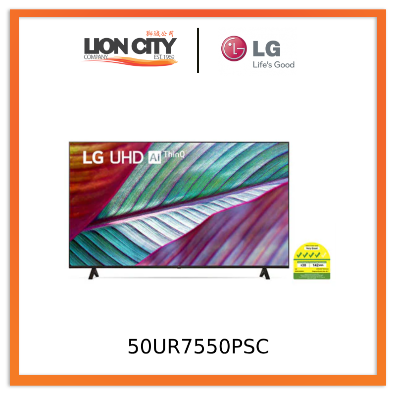 LG 50UR7550PSC UHD UR75 50" 4K Smart TV, 2023