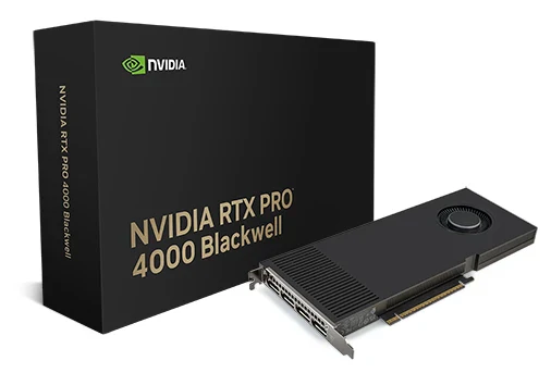 Leadtek NVIDIA RTX PRO 4000 Blackwell SFF 24GB GDDR7 ECC GPU