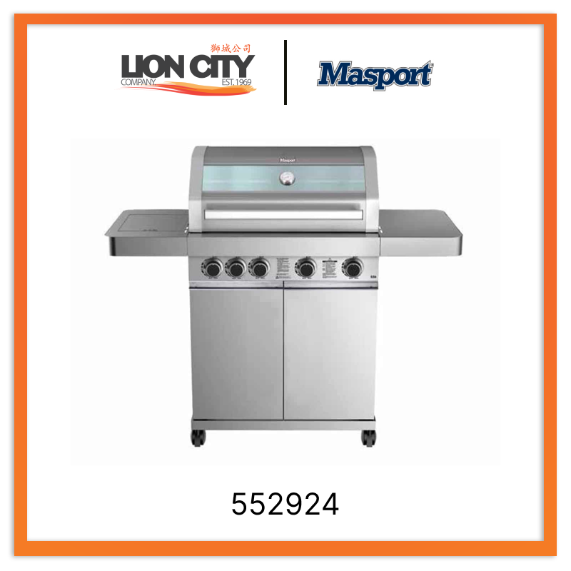 Masport 552924 SS4 Gas Bbq Grill (Display Unit)