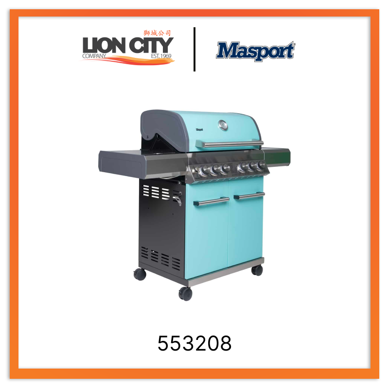 Masport 553208 Maestro Mint Gas BBQ Grill