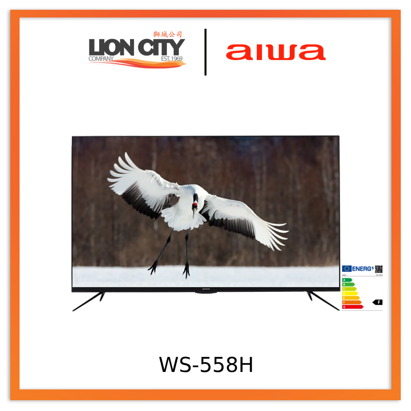 AIWA 55" inch WS-558H Frameless 4K HDR WebOS Smart TV Aiwa TV / 55" inch TV / smart tv