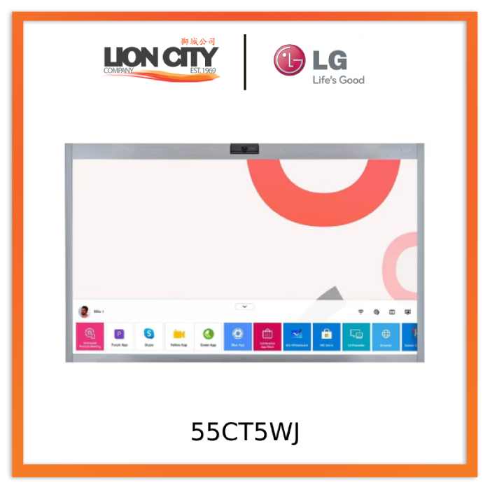 LG 55CT5WJ 55" U-IPS One: Quick Works Digital Signage Display