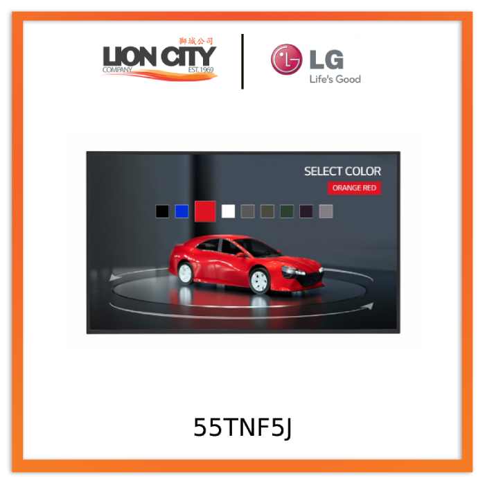 LG 55TNF5J 55" Touch Open Frame Digital Signage