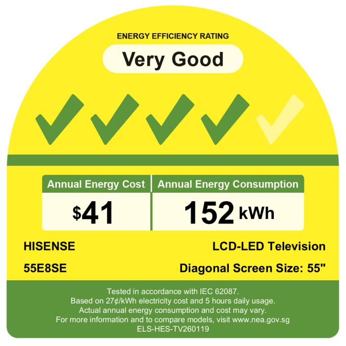Hisense 55" 4K Mini-LED ULED AI TV HS55E8SE