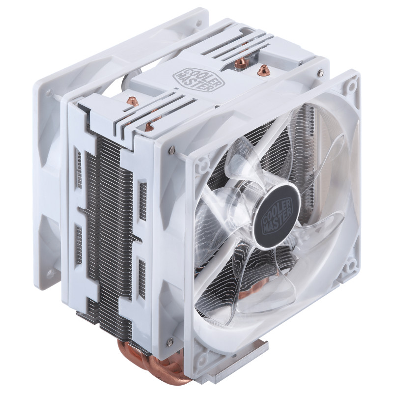 Cooler Master RR-212TW-16PW-R1 CM HYPER 212 LED TURBO WHITE EDITION CPU COOLER (2Y)