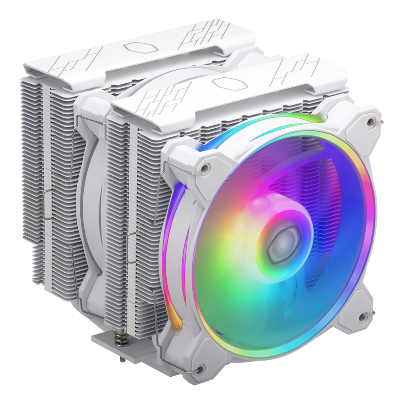 Cooler Master RR-D6WW-20PA-R1 CM HYPER 622 HALO WHITE ARGB CPU COOLER (2Y)