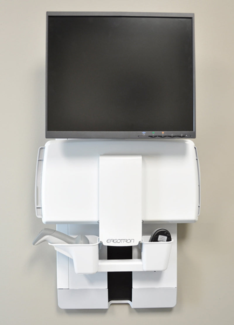 Ergotron StyleView Vertical Lift Patient Room White