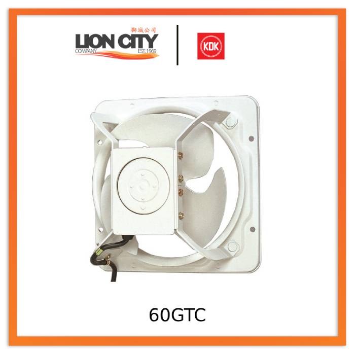KDK 60GTC Industrial Ventilating Fan (High Pressure) 60cm