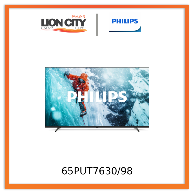Philips 65PUT7630/98 7600 Series 65-inch 4K UHD LED TV - Black