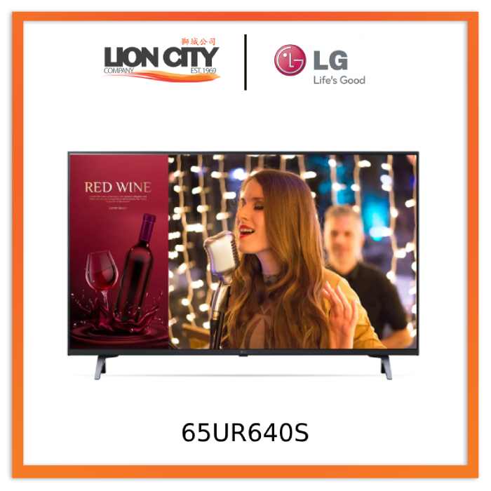 LG 65UR640S 65" UHD TV Signage
