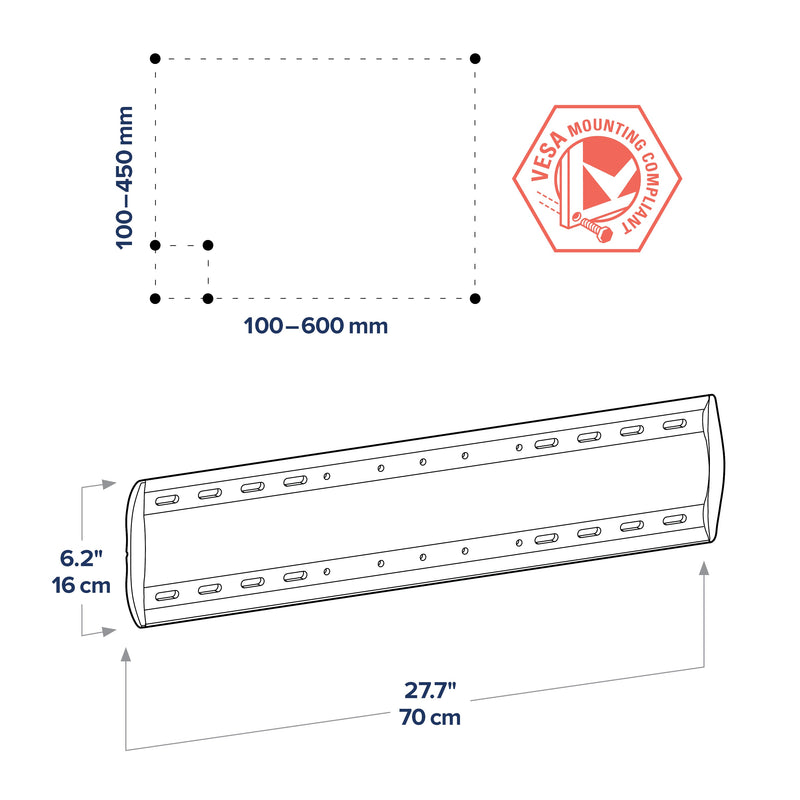 Ergotron WM Low Profile Wall Mount 60-604