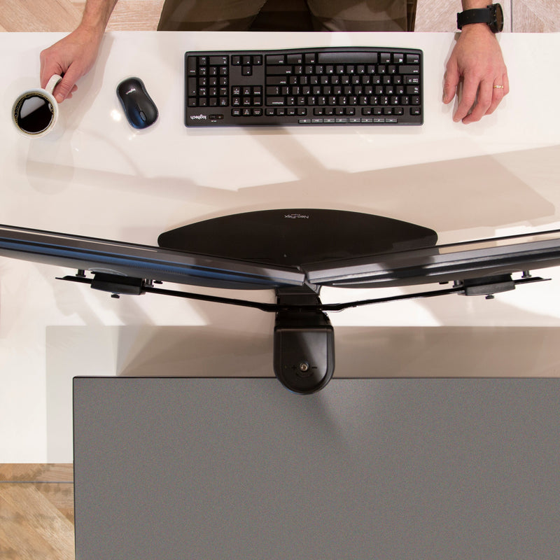 Ergotron Neo-Flex Dual LCD Monitor Lift Stand 33-396-085