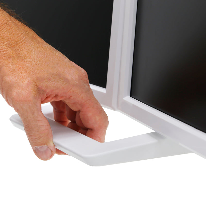 Ergotron HX Dual Monitor Desk Arm White 45-476-216