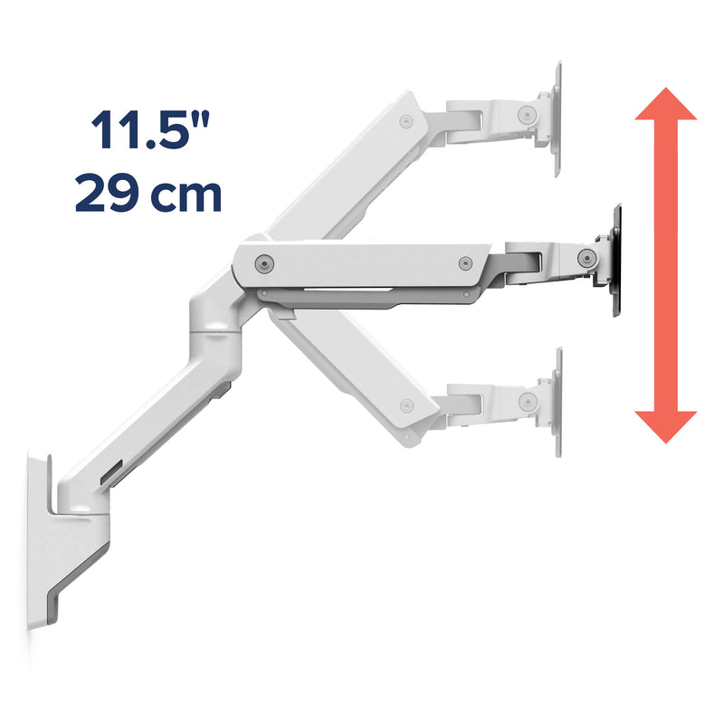 Ergotron HX Wall Monitor Arm White 45-478-216
