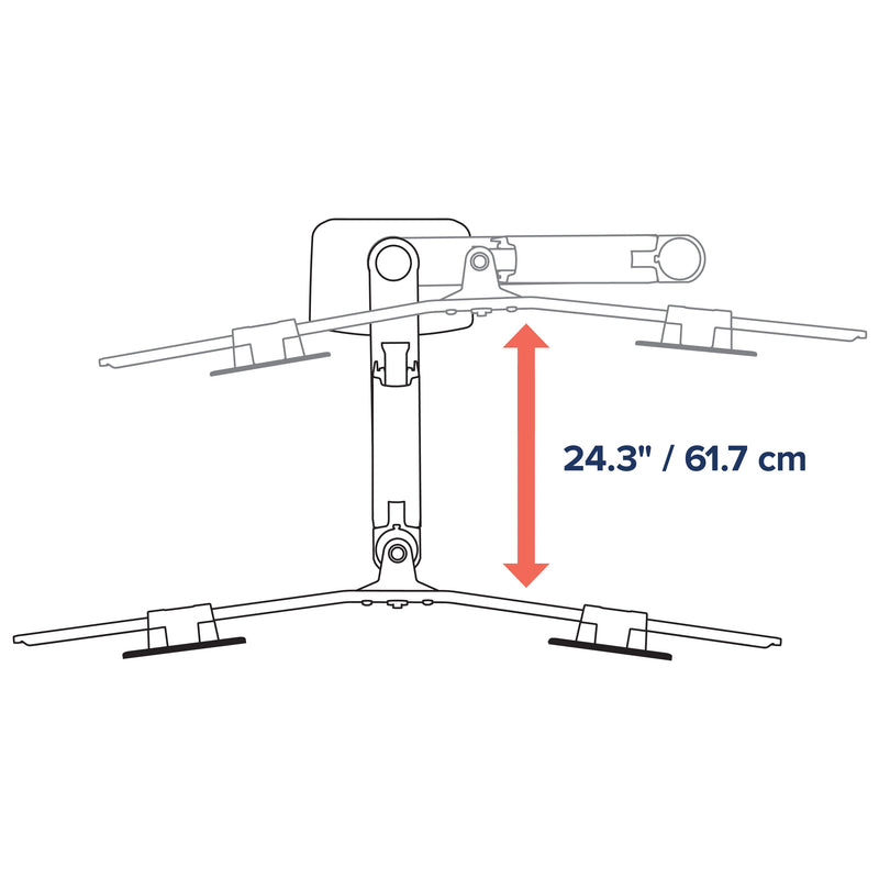 Ergotron LX Desk Dual Direct Arm 45-489-026