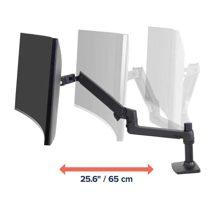 Ergotron LX Desk Monitor Arm Matte Black 45-241-224