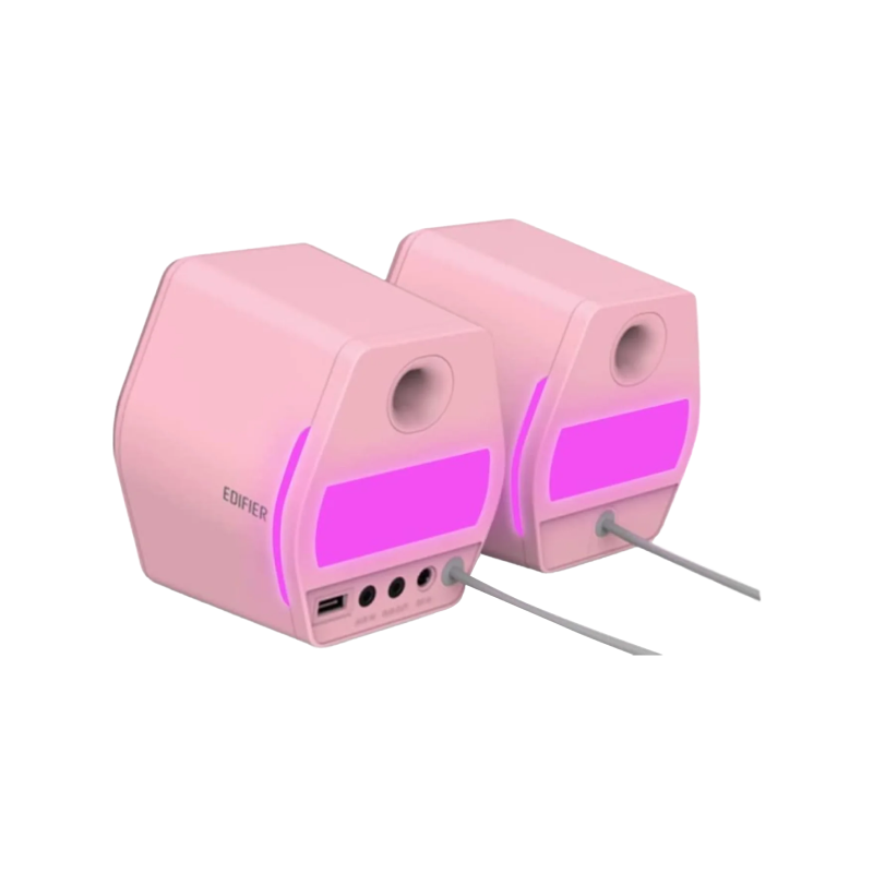 EDIFIER G2000 PINK RGB Gaming Speaker With Bluetooth 16W