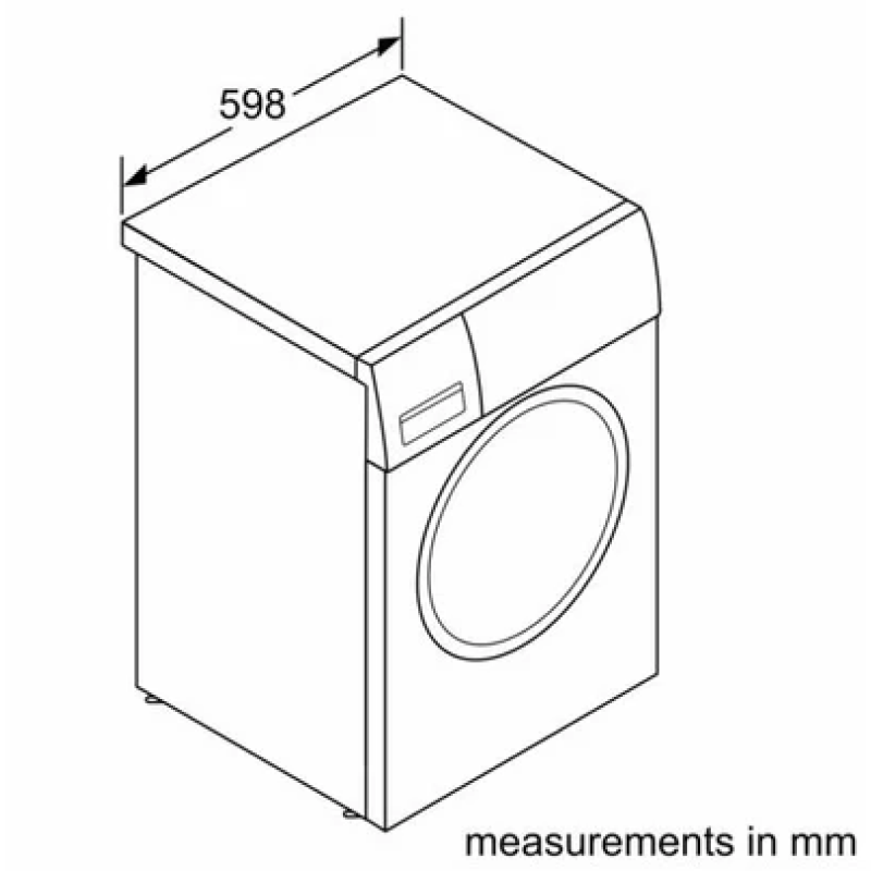 Bosch WAT286H9SG 9Kg Series 6 Front Load Washer