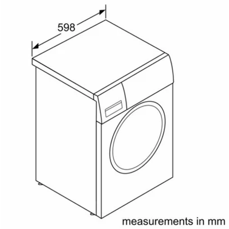 Bosch Wat286H9Sg 9Kg Front Load Washer