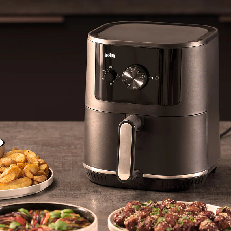 Braun HF3000 MultiFry 3 Mechanical Airfryer 4.3L with RealAir Technology