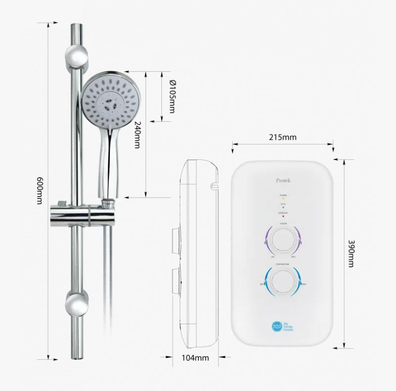 707 Protek Instant Water Heater