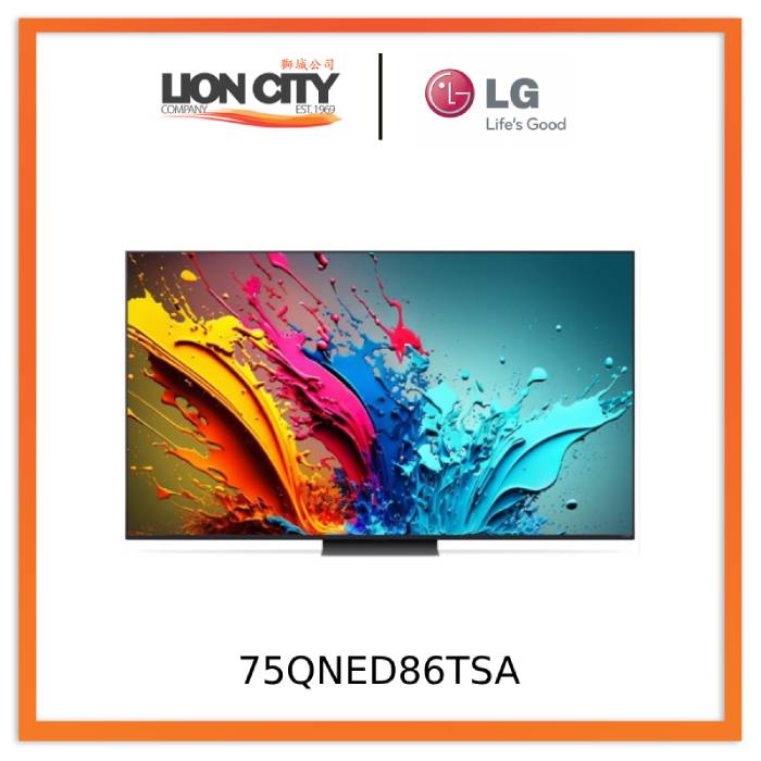 LG 75QNED86TSA QNED 75" 4K Smart TV