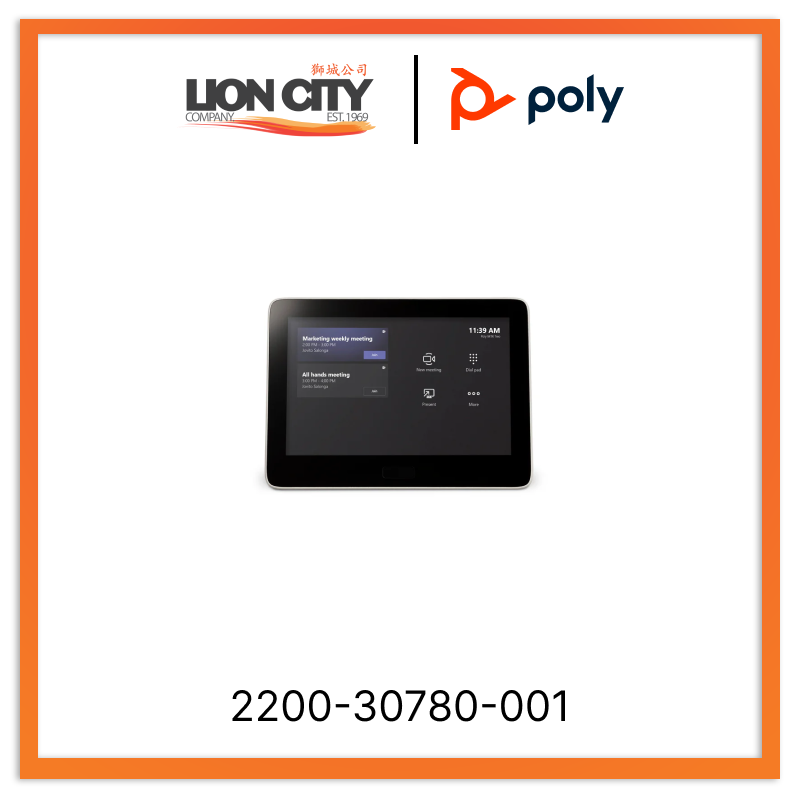 Polycom Gc8 Poly GC8 USB Touch Control (for G10-T, G40-T & G85-T) Video Conferenci ...