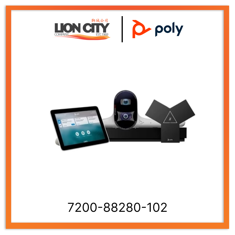 Poly G7500 Video Conferencing Kit With Poly TC10 And Studio E70 Camera (7200-88280-102)