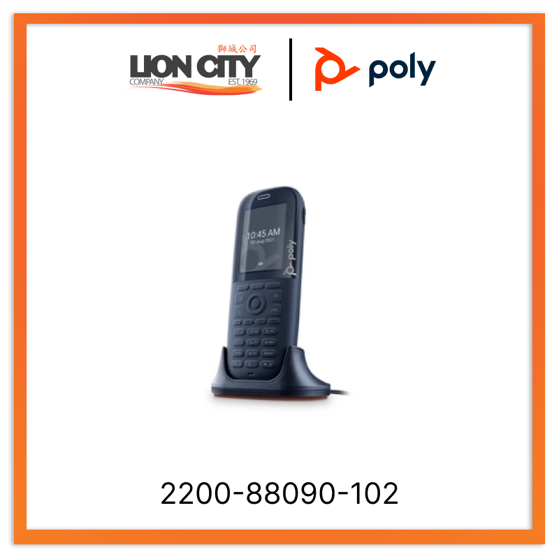 Poly Rove 20 Wireless DECT IP Phone Handset (2200-88090-102) - Lion ...