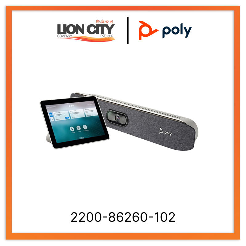 Poly Studio X30 video conferencing kit-with Poly TC8 2200-86260-102 ...