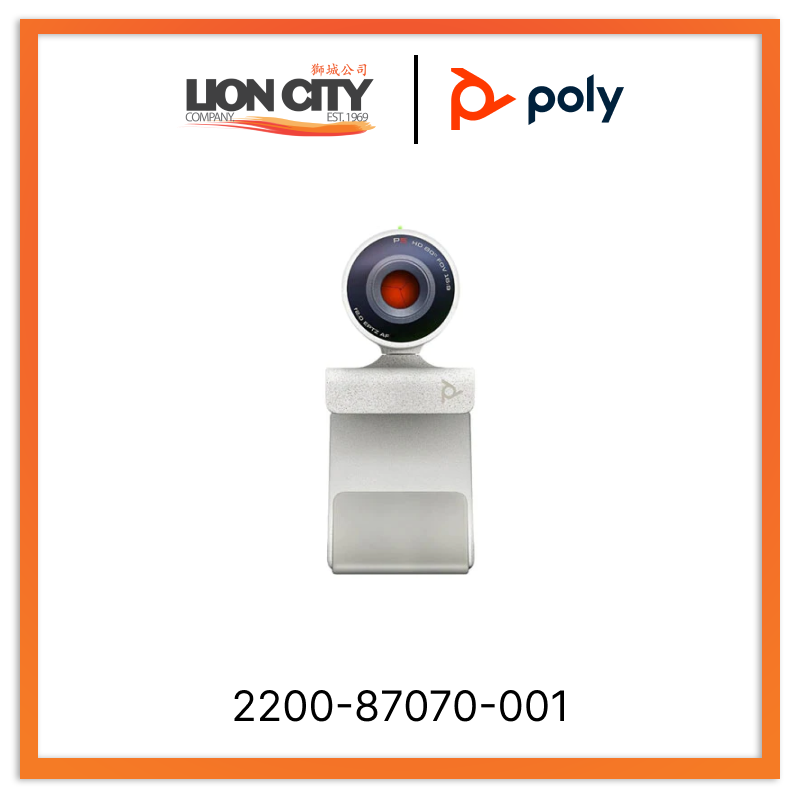 Poly Studio P5 Professional Webcam small portable and easy to use setup