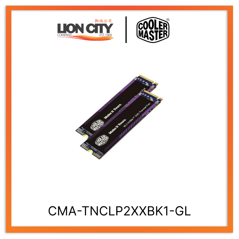 Cooler Master CMA-TNCLP2XXBK1-GL CM M.2 NVME SSD Thermal Pad