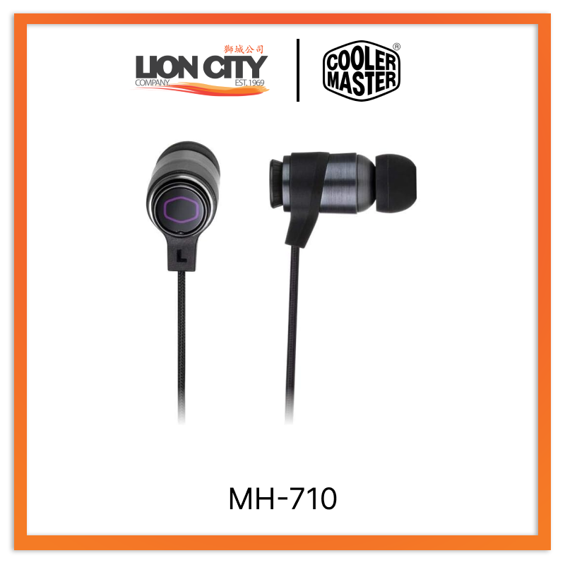 Cooler Master MH-710 CM MH710 Gaming Earbuds With Focus Fx 2.0 (2Y)