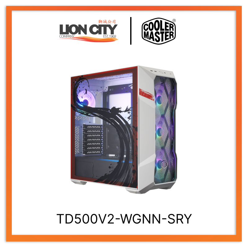 Cooler Master TD500V2-WGNN-SRY Cm TD500 Mesh V2 SF6 Ryu Argb Atx Case